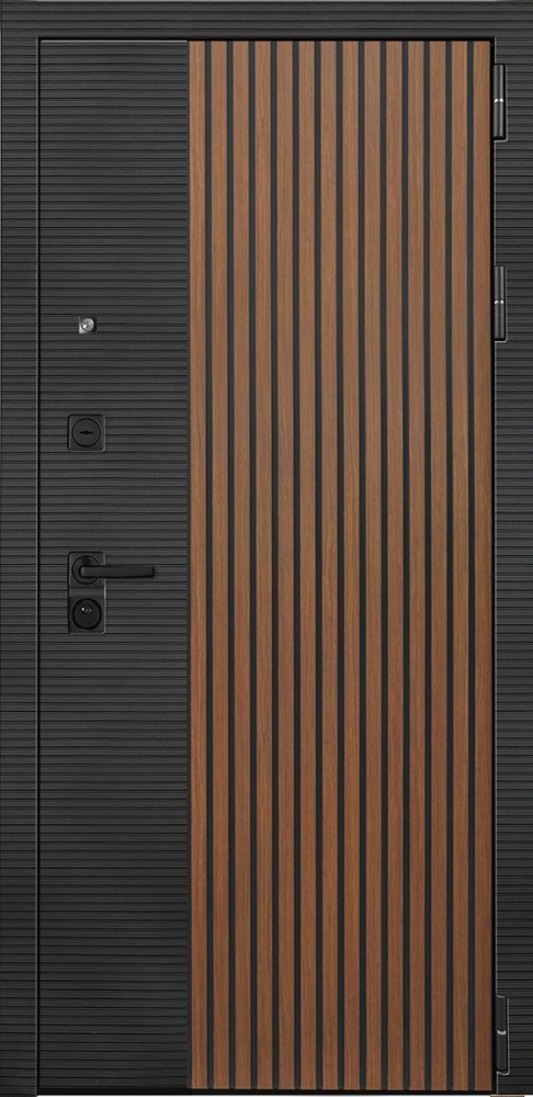 Дверь ДвериПРО Модель Л-48 ФЛЗ-618 Черный кварц DPRO227978