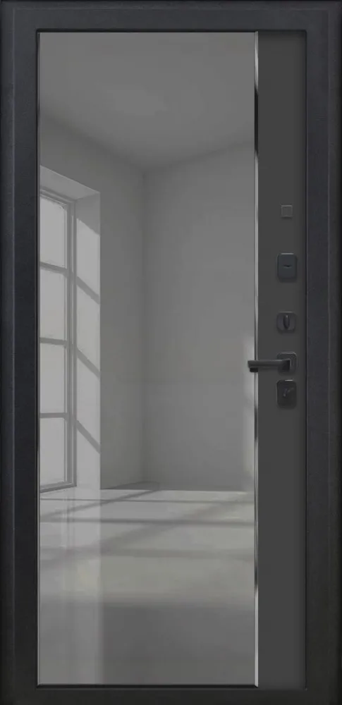 Товар Дверь ДвериПРО L-Термо серебро ФЛЗ-618 черный кварц DPRO220910