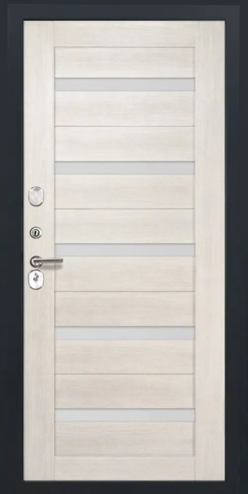 Товар Дверь ДвериПРО Аура СБ-1 (ст. белое, 16мм, Беленый дуб) DPRO226381