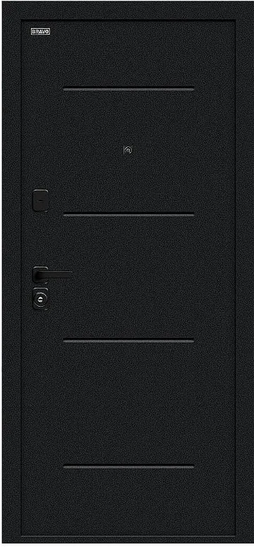 Товар Дверь Браво Граффити-1 Инсайд/SBlack Букле черное/Look Art DIS007408